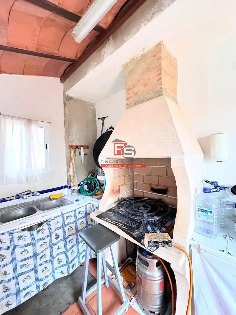 Cuina de Casa o xalet en venda en Cullera amb Jardí privat, Terrassa i Traster