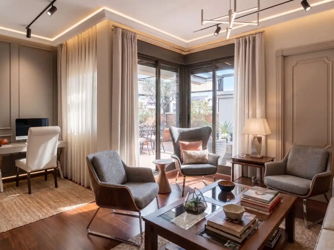 Sala d'estar de Dúplex en venda en Zona Monte El Pilar