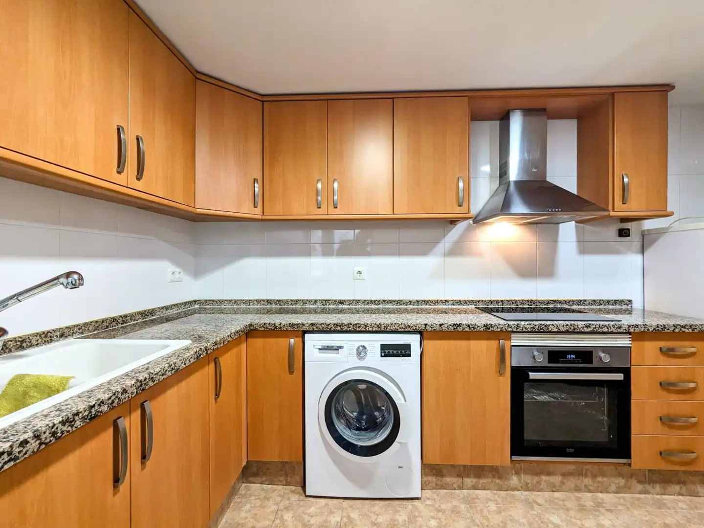Cocina de Piso de alquiler en Rafelbuñol / Rafelbunyol con Aire acondicionado, Calefacción y Amueblado