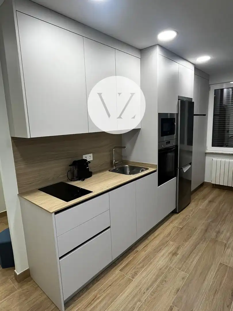Kitchen of Flat for sale in Salamanca  with Heating, Terrace and Furnished