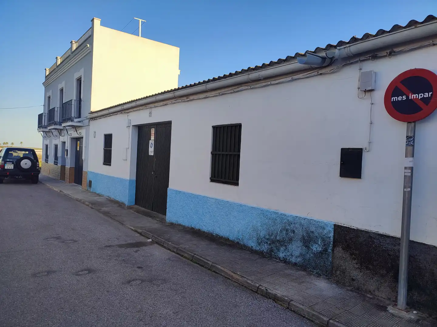 Vista exterior de Nave industrial en venta en Bollullos de la Mitación