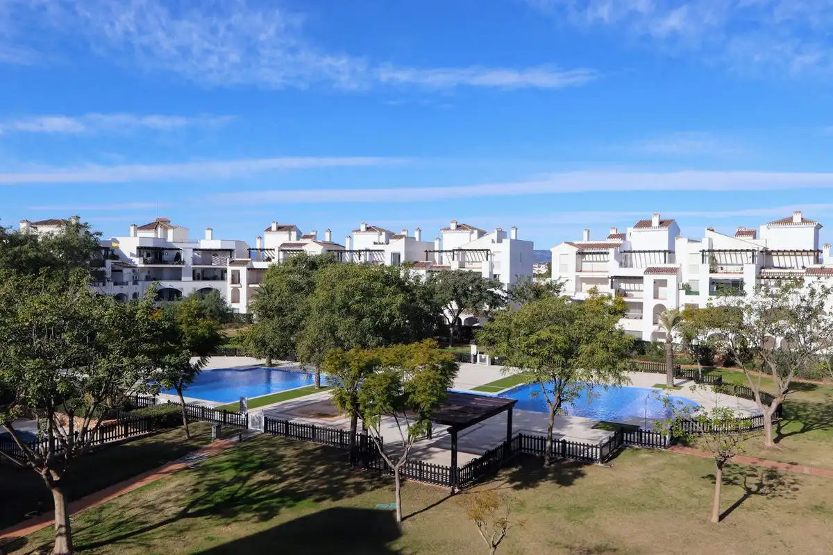 Vista exterior de Apartamento en venta en Torre-Pacheco con Aire acondicionado, Terraza y Piscina comunitaria
