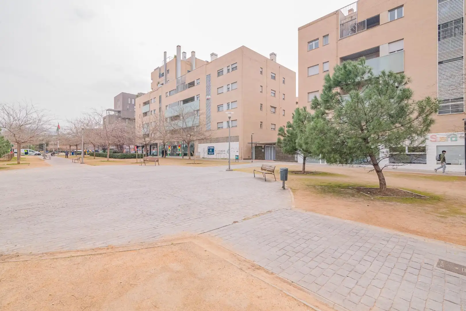Vista exterior de Pis en venda en Granada amb Aire condicionat, Calefacció i Jardí privat