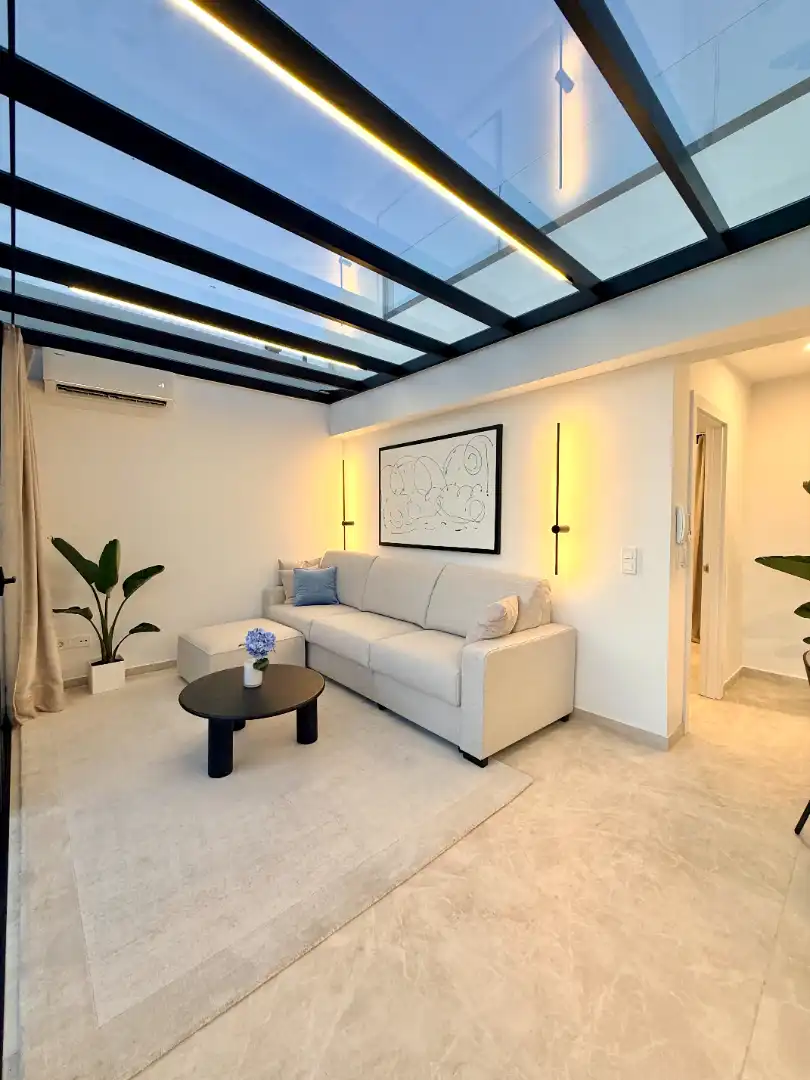 Sala d'estar de Loft en venda en Granadilla de Abona amb Aire condicionat, Terrassa i Moblat