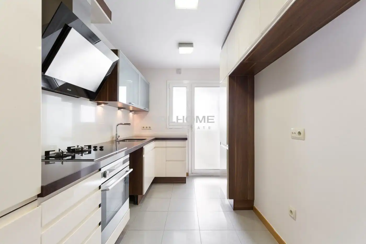 Küche von Wohnung zum Verkauf in Sant Cugat del Vallès mit Klimaanlage, Heizung und Parkett