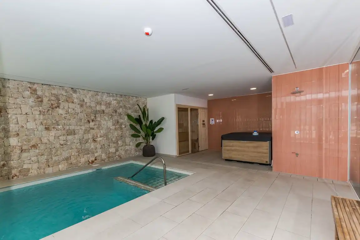 Swimming pool of Apartments for rent in Jávea / Xàbia  with Air Conditioner, Storage room and Sauna