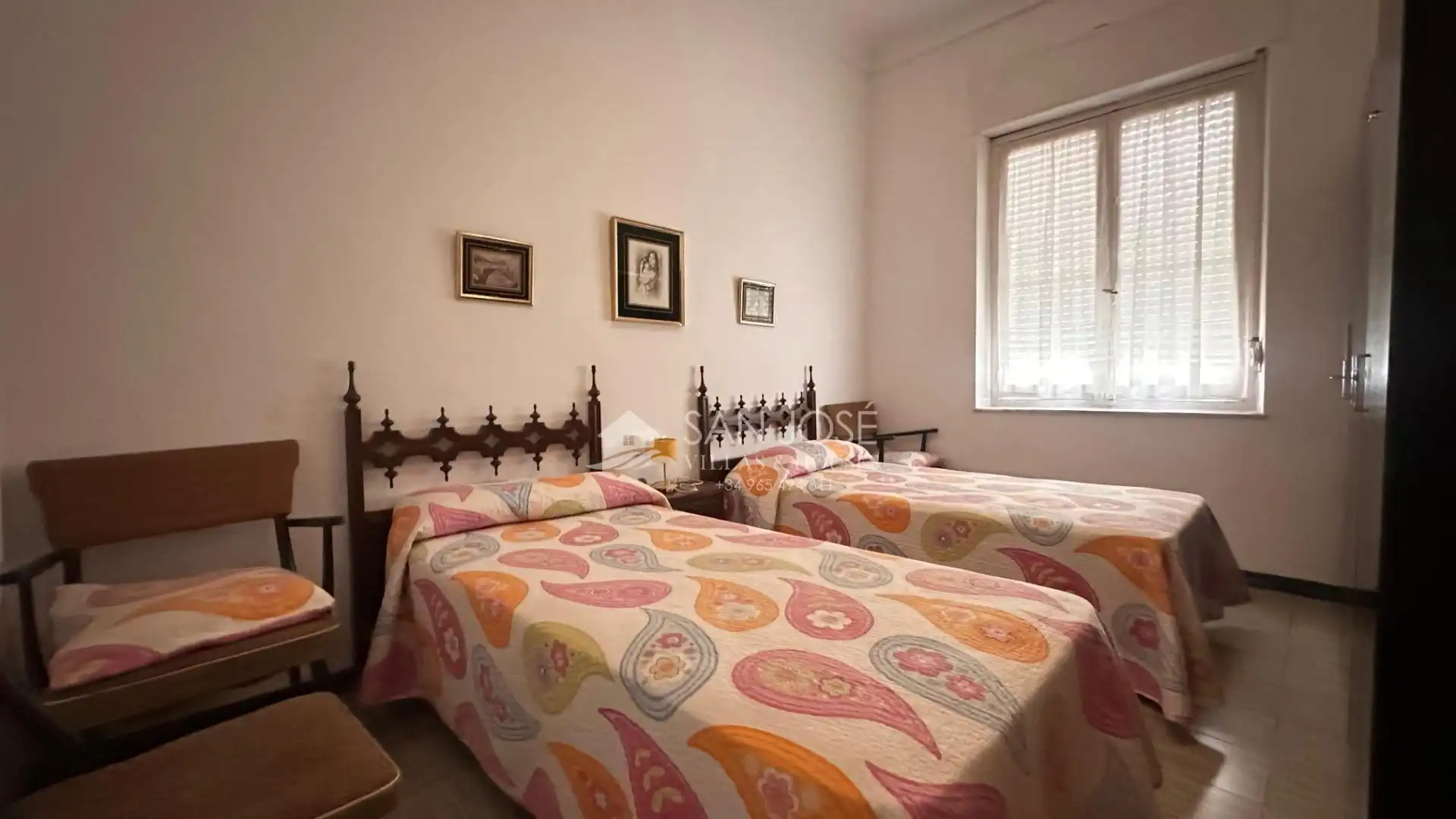 Bedroom of Houses for sale in Aspe  with Heating, Private garden and Terrace