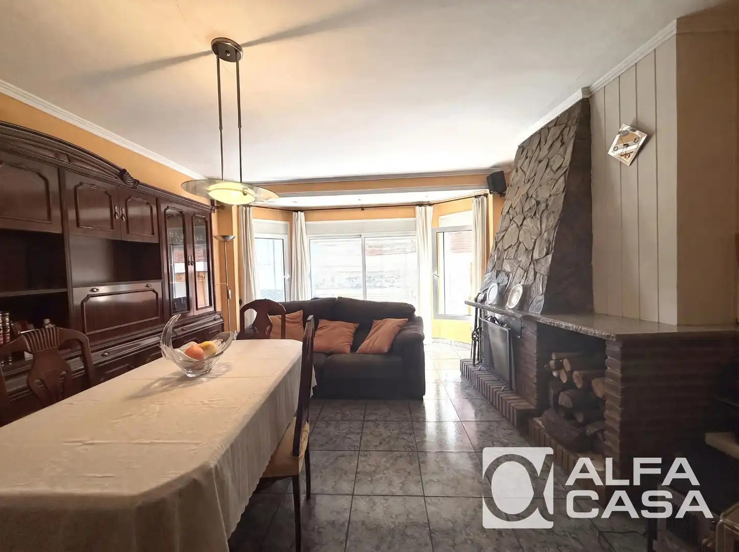 Sala de estar de Piso en venta en Lloret de Mar con Aire acondicionado, Calefacción y Amueblado