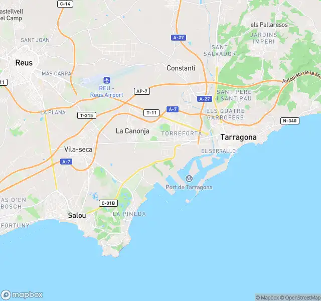Vista exterior de Piso en venta en Tarragona