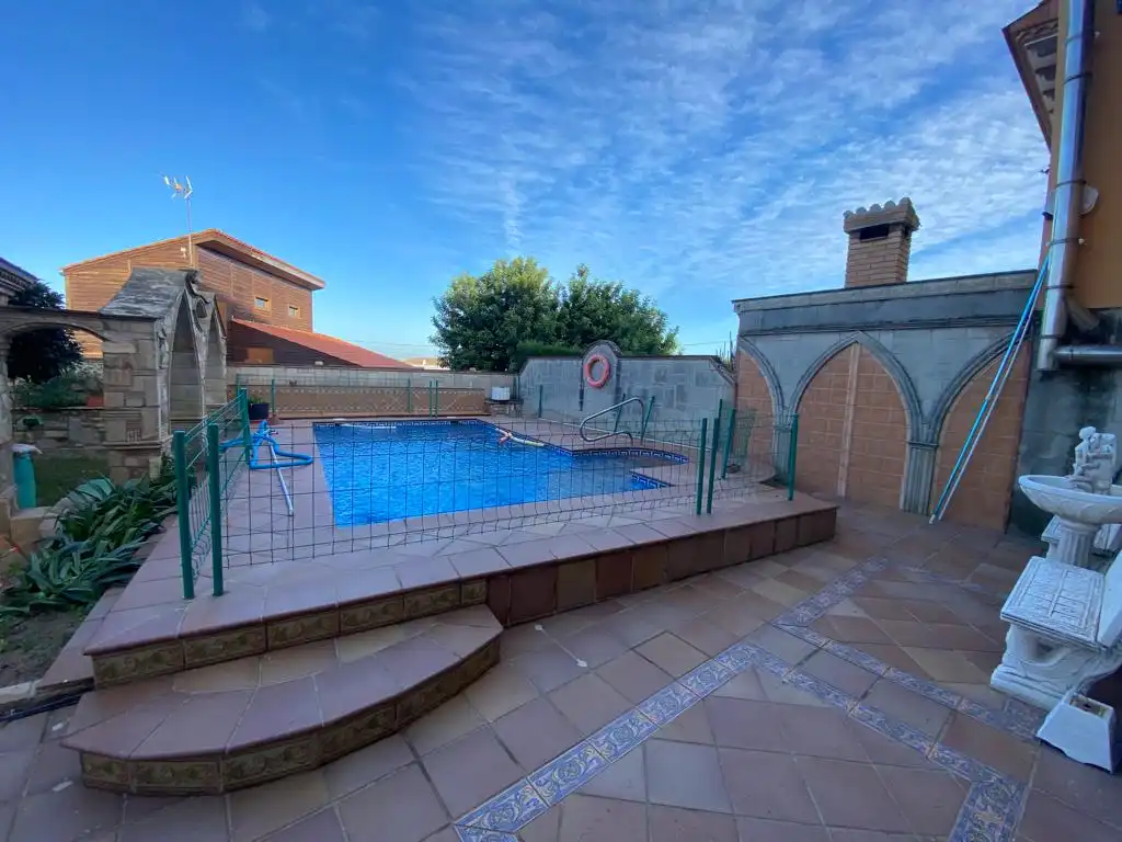 Swimming pool of Detached homes for sale in Altafulla  with Heating, Private garden and Storage room