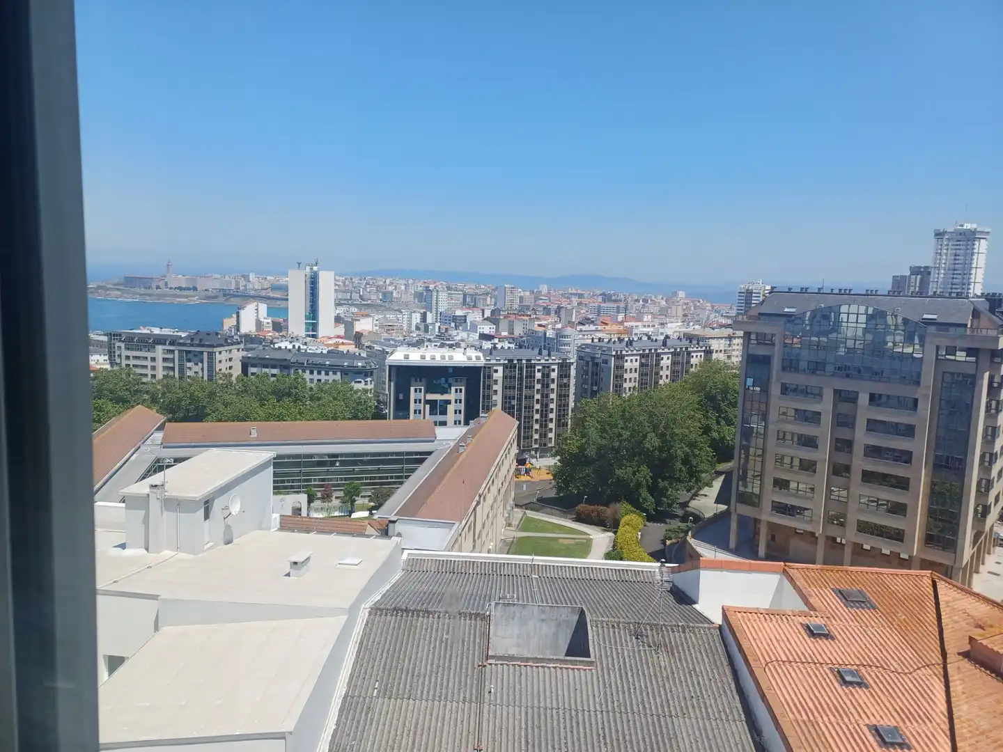 Exterior view of Flat for sale in A Coruña Capital   with Heating, Terrace and Storage room
