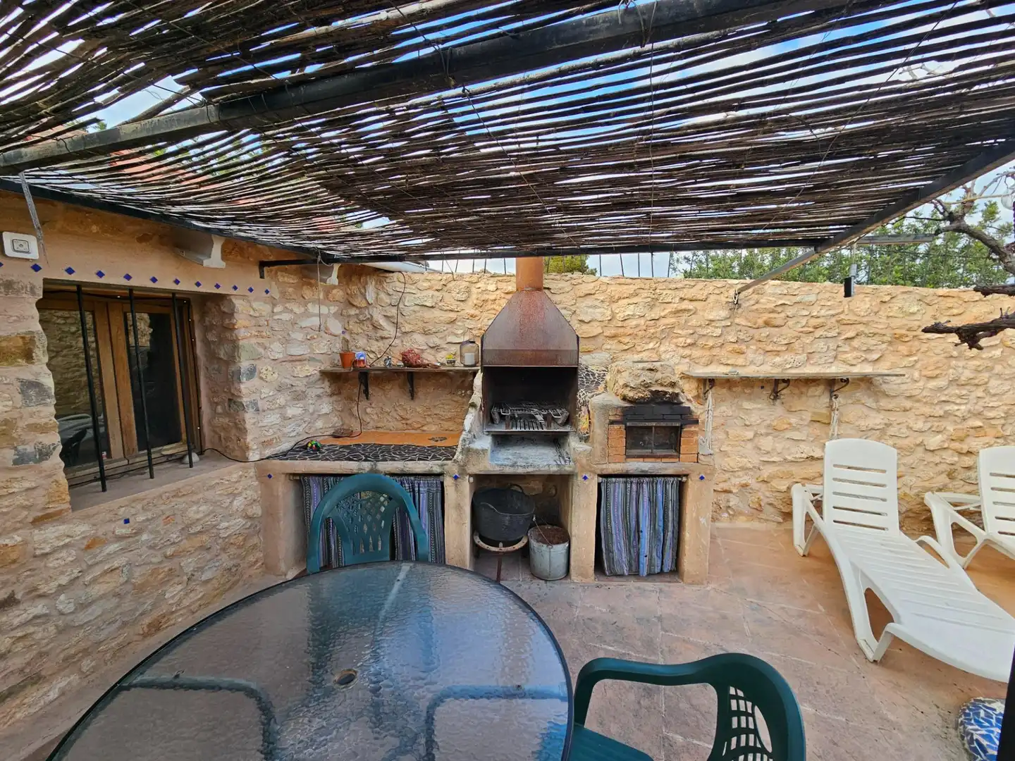 Terraza de Finca rústica en venta en Chulilla