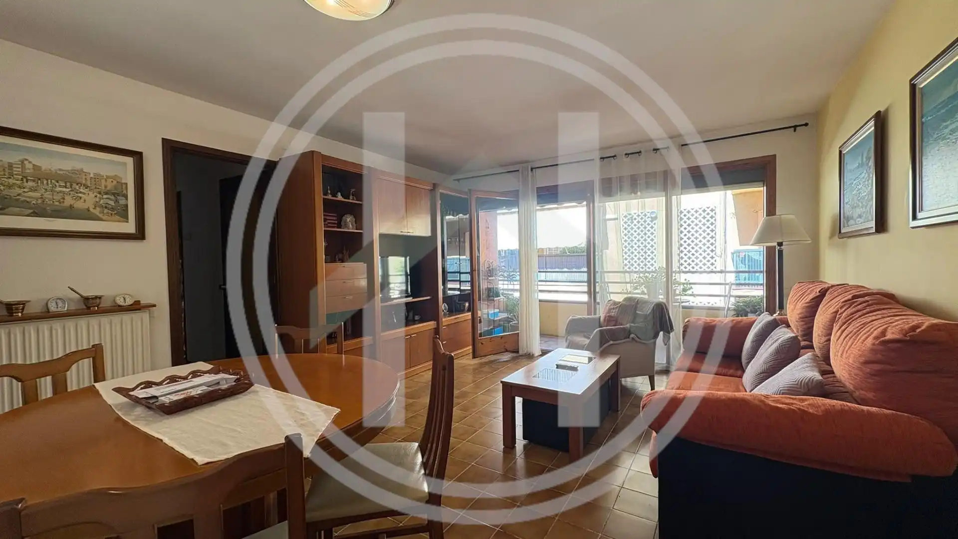 Wohnzimmer von Wohnung zum Verkauf in Granollers mit Heizung und Balkon