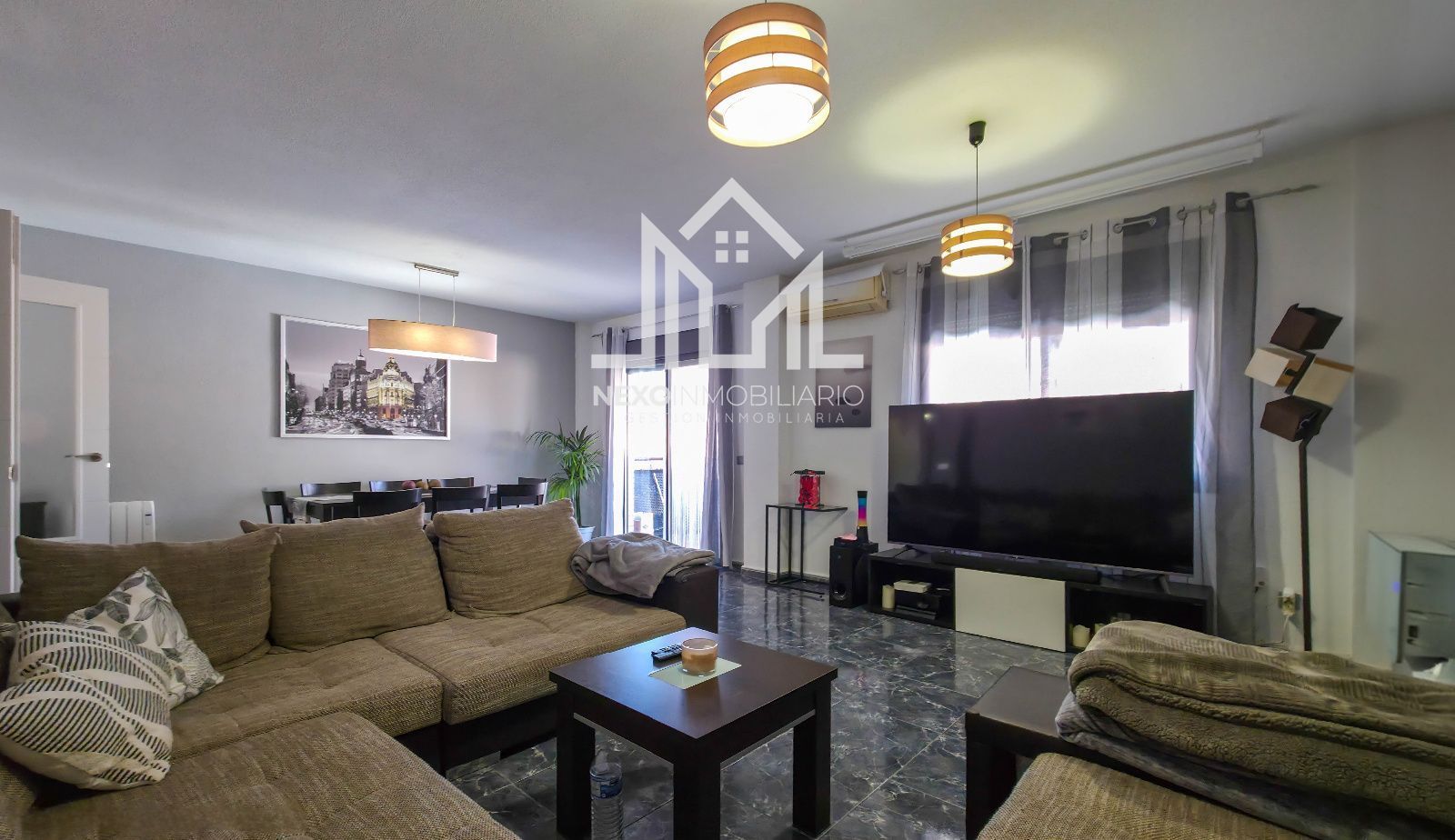 Living room of Single-family semi-detached for sale in Seseña  with Air Conditioner, Terrace and Storage room