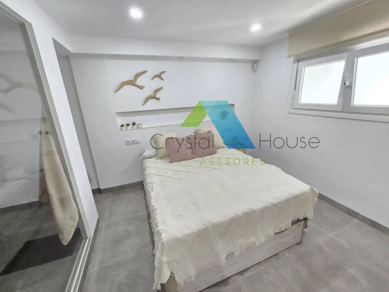 Habitación de Piso de alquiler en Málaga con Aire acondicionado, Terraza y Trastero