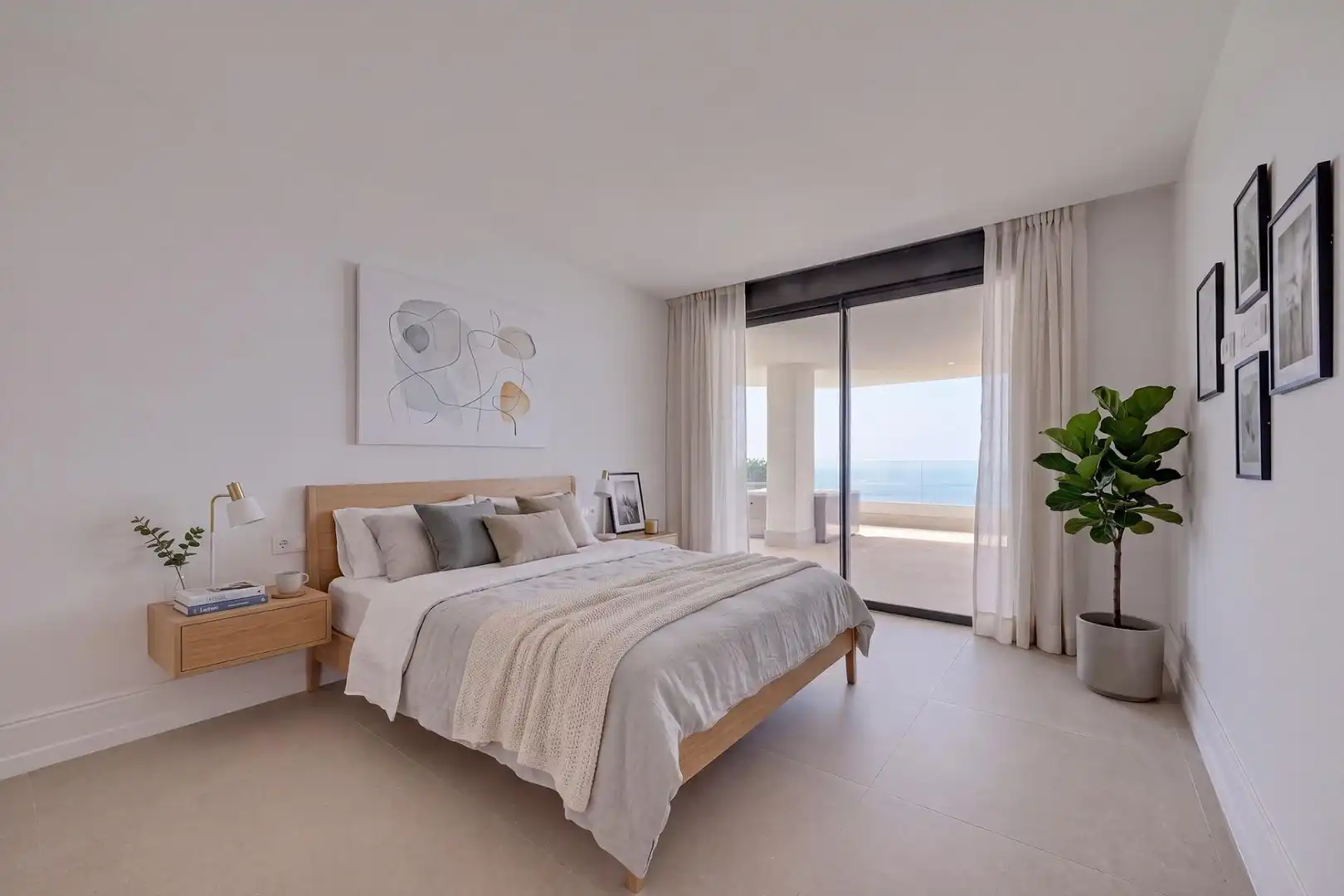 Bedroom of Apartments for sale in Fuengirola  with Air Conditioner, Terrace and Storage room
