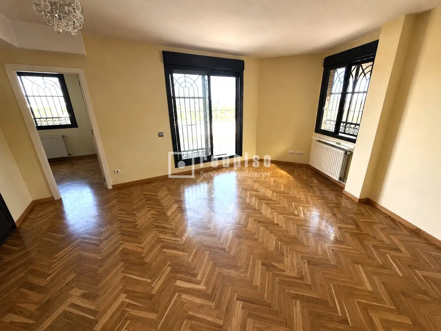 Sala de estar de Ático en venta en Madrid con Aire acondicionado, Calefacción y Parquet