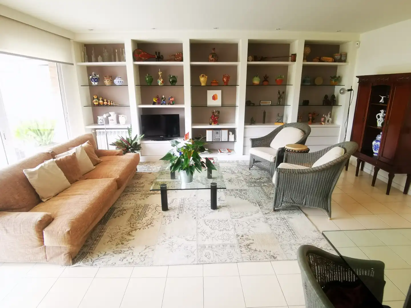 Sala de estar de Casa o chalet en venta en Sabadell con Calefacción, Jardín privado y Terraza