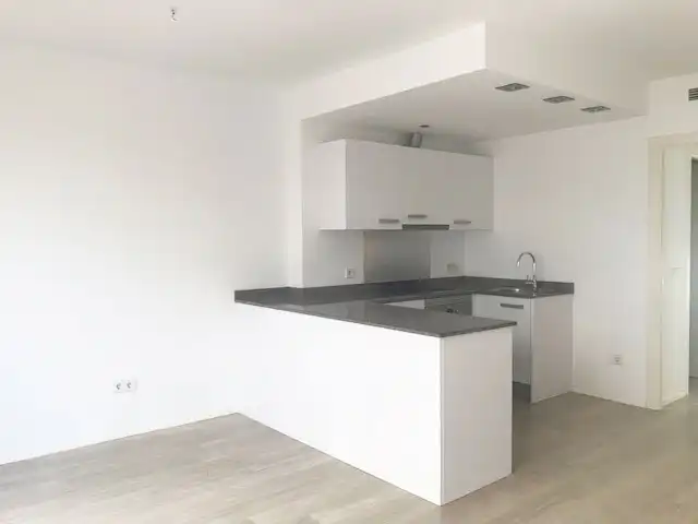 Kitchen of Apartments for rent in  Palma de Mallorca  with Air Conditioner, Parquet flooring and Terrace