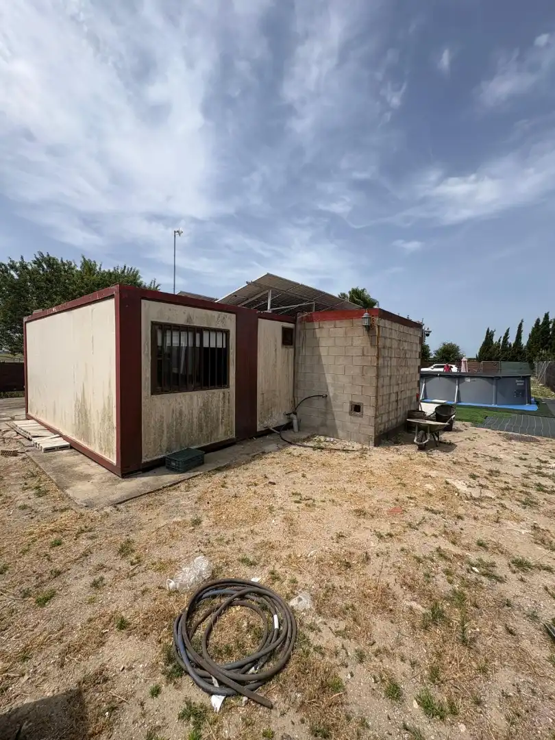 Exterior view of Houses for sale in Sanlúcar de Barrameda  with Private garden, Storage room and Swimming Pool
