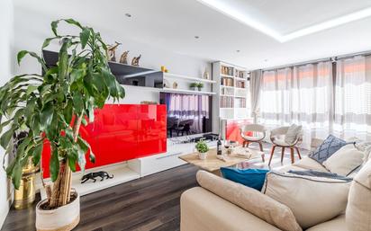 Living room of Flat for sale in  Madrid Capital  with Air Conditioner