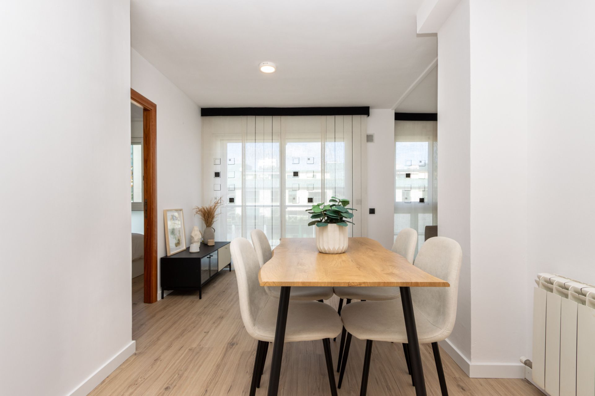 Dining room of Duplex for sale in Terrassa  with Air Conditioner, Heating and Parquet flooring