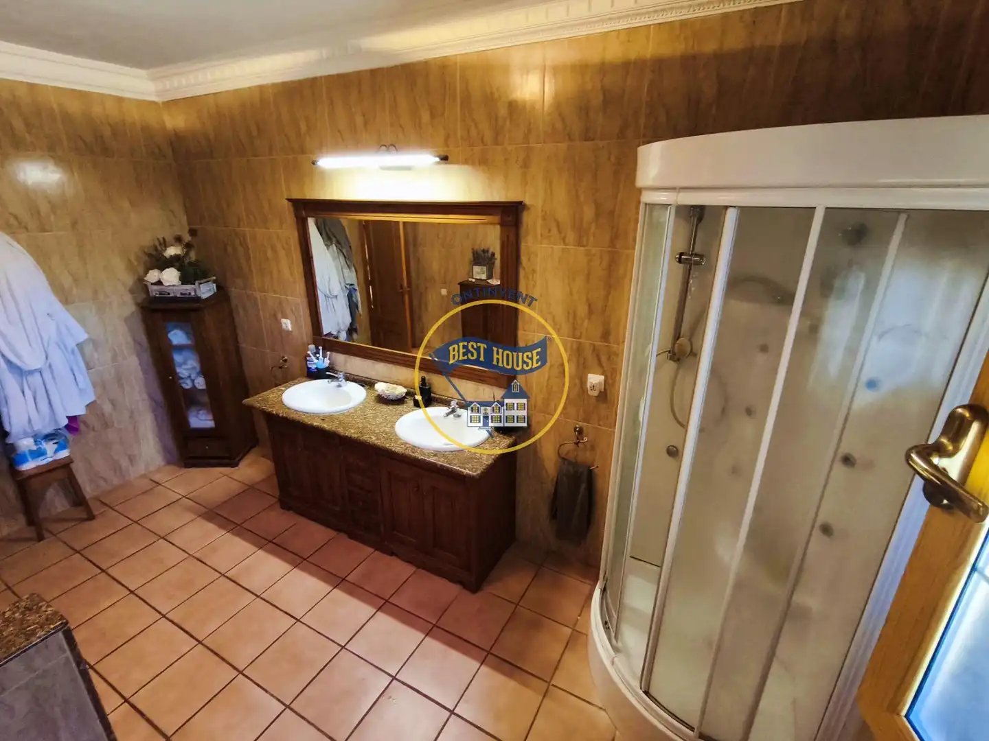 Bany de Casa o xalet en venda en Ontinyent amb Jardí privat i Piscina