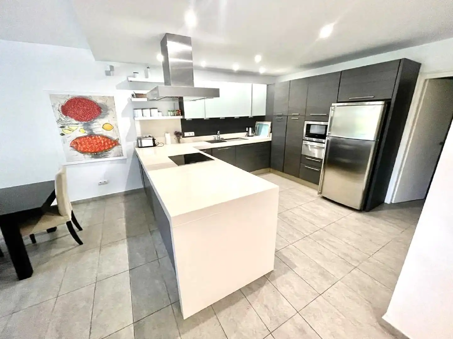 Cocina de Apartamento en venta en Marbella con Aire acondicionado, Terraza y Trastero