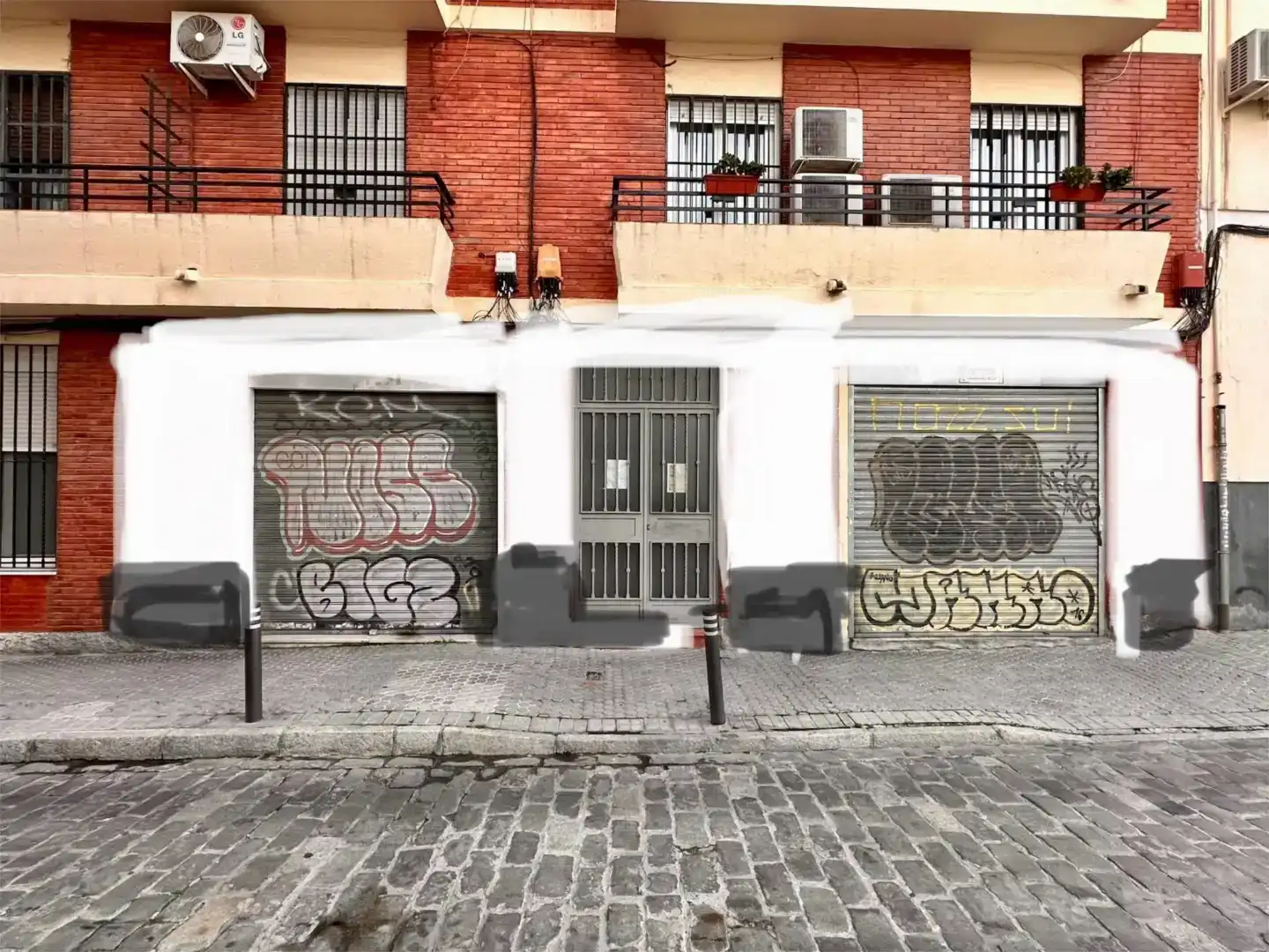 Vista exterior de Local de lloguer en Sevilla amb Aire condicionat, Parquet i Moblat