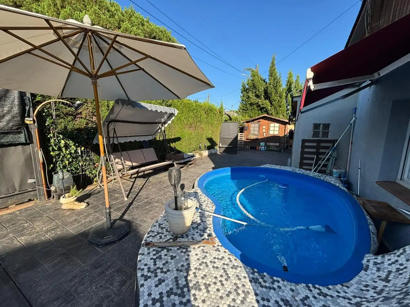 Piscina de Casa o chalet en venta en Riells i Viabrea con Aire acondicionado, Calefacción y Jardín privado