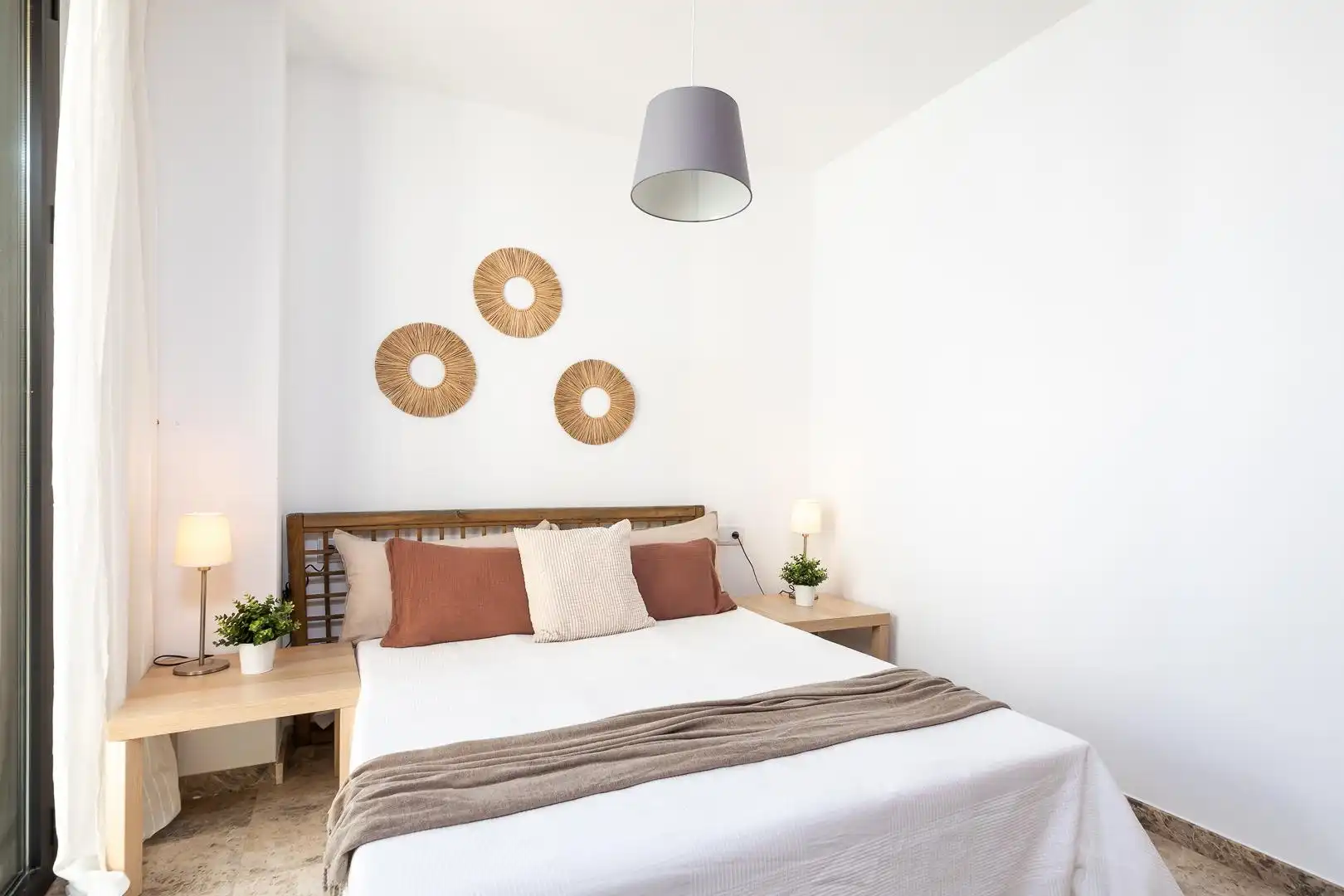 Bedroom of Flat for rent in Valencia  with Air Conditioner, Heating and Storage room