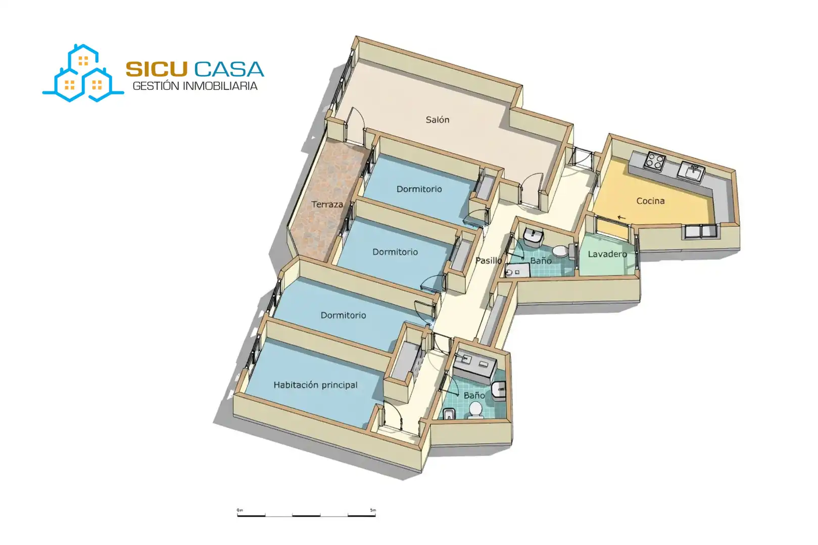 Piso en venta en Alicante / Alacant con Aire acondicionado, Calefacción y Parquet