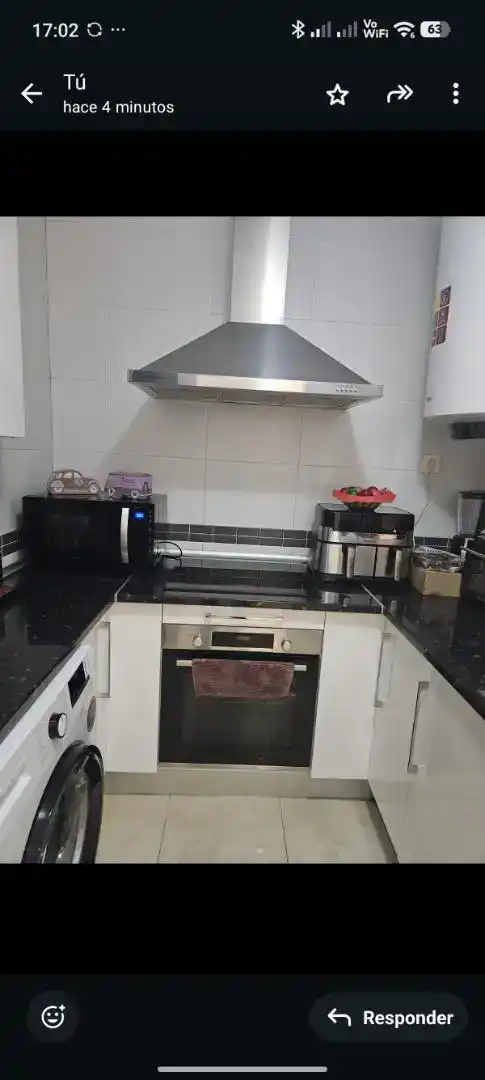 Kitchen of Flat for sale in Roquetas de Mar ciudad