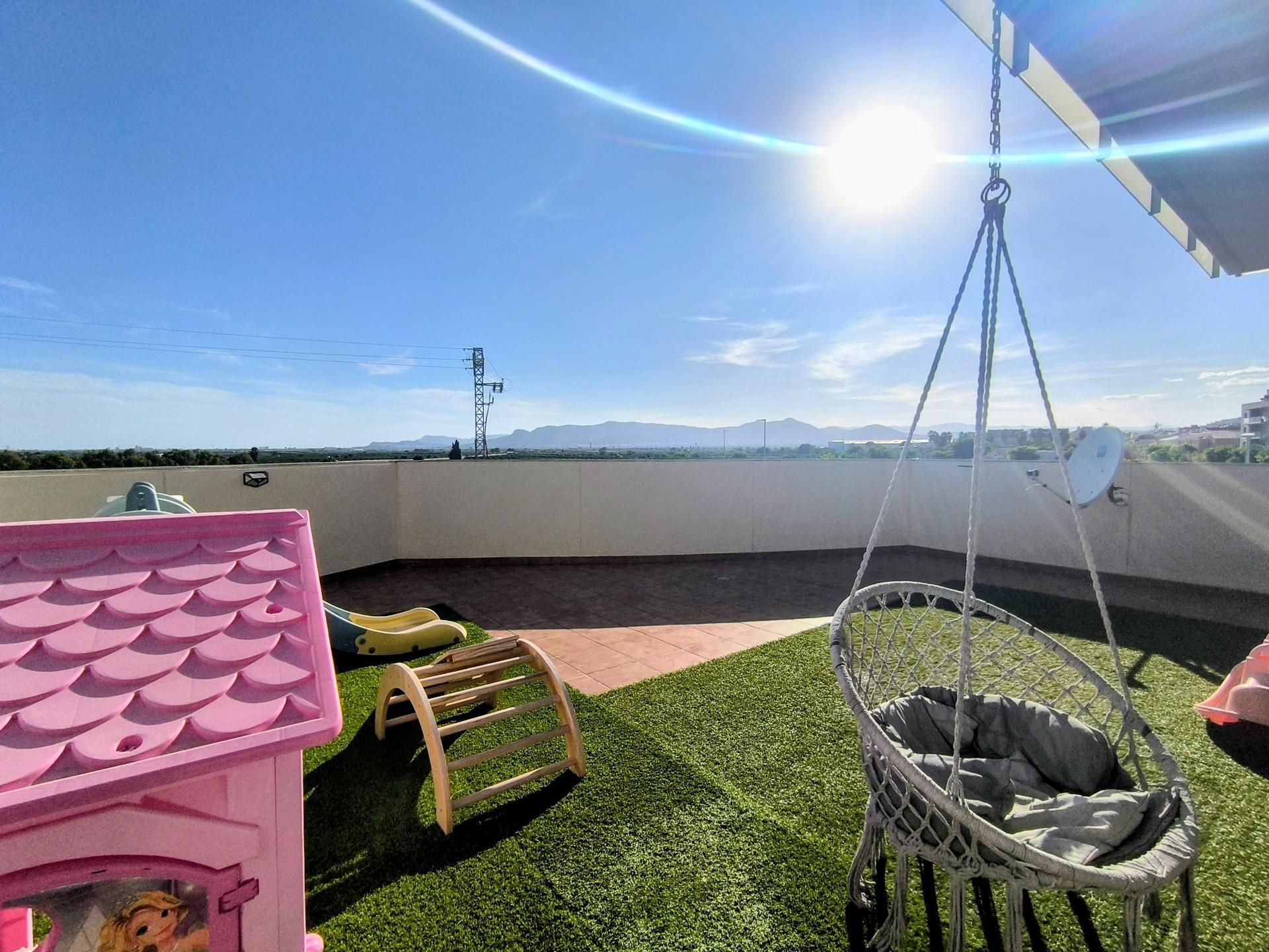 Terrassa de Apartament en venda en Almenara amb Aire condicionat, Jardí privat i Terrassa