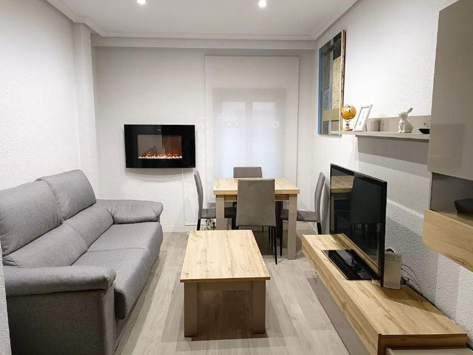 Living room of Apartment to rent in Salamanca Capital  with Heating and Furnished