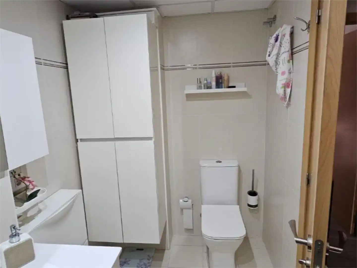 Badezimmer von Wohnung zum Verkauf in Peñíscola / Peníscola mit Klimaanlage und Balkon
