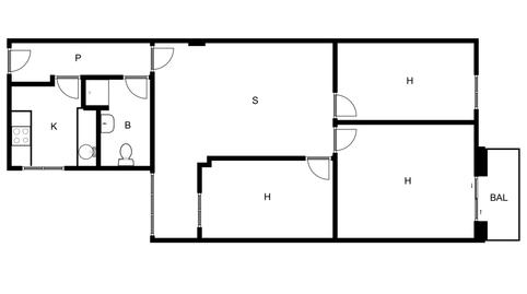 Foto 3 de Pis de lloguer a Almendrales,  Madrid Capital
