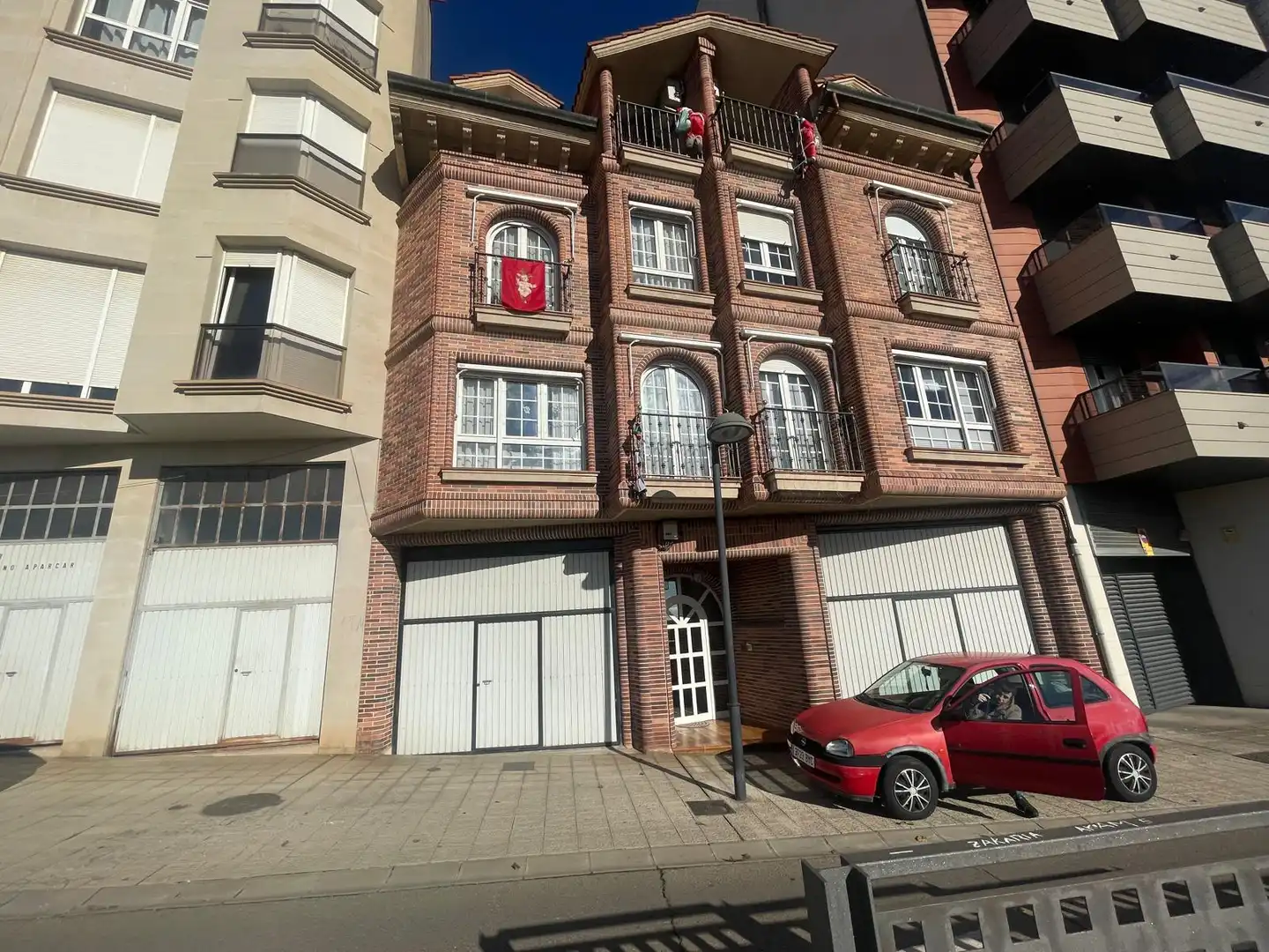 Vista exterior de Casa adosada en venta en Calahorra