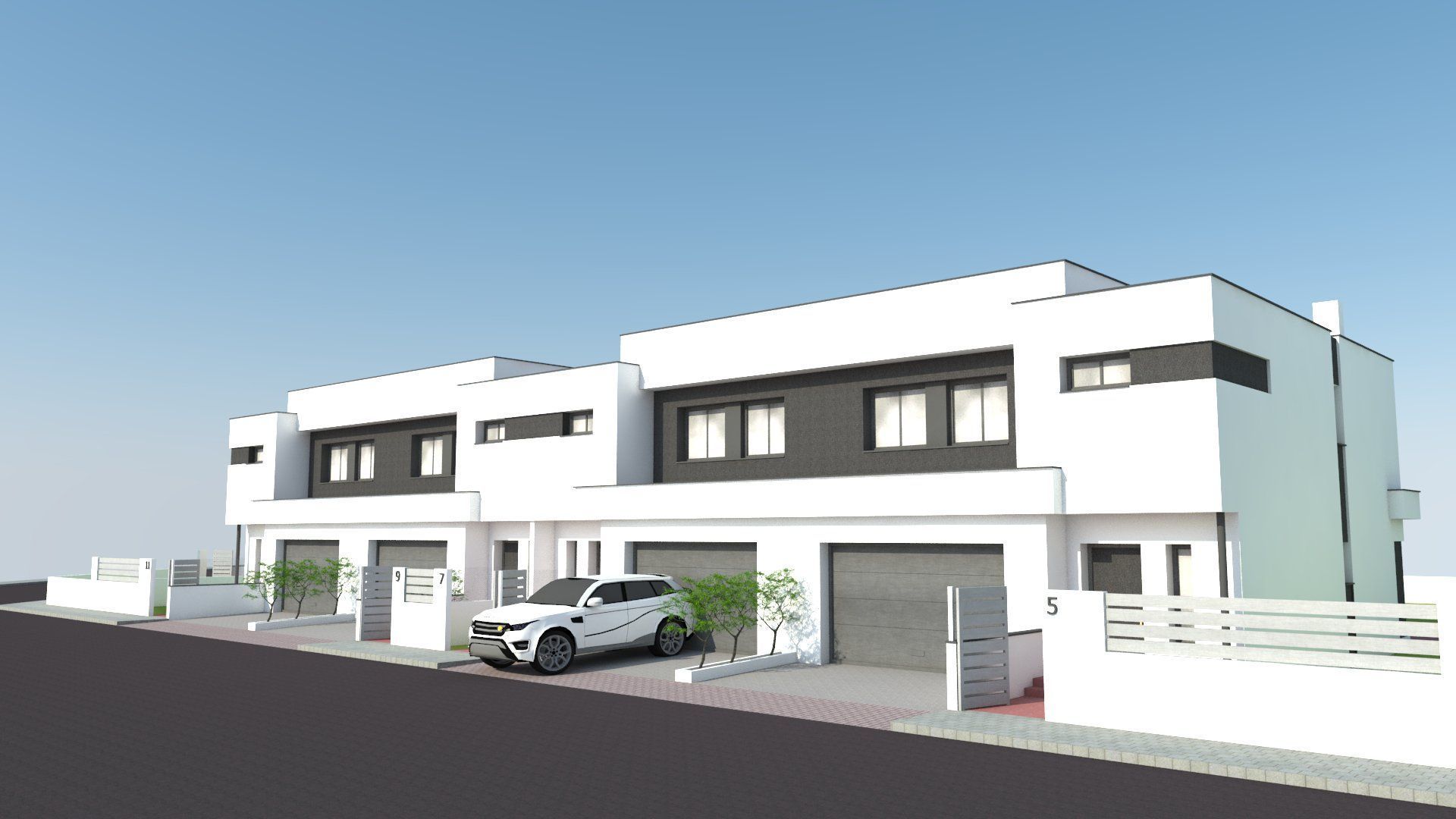 Exterior view of Single-family semi-detached for sale in El Palau d'Anglesola  with Heating, Private garden and Terrace