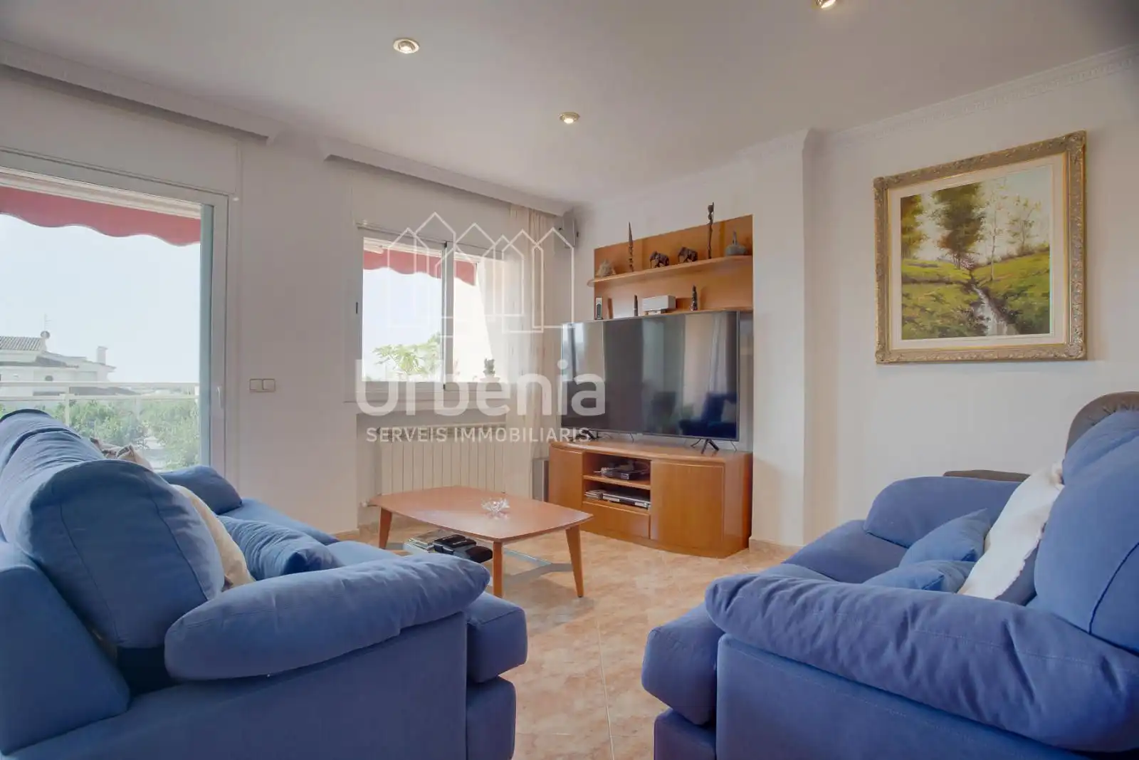 Sala d'estar de Casa o xalet en venda en Pineda de Mar amb Aire condicionat, Calefacció i Terrassa