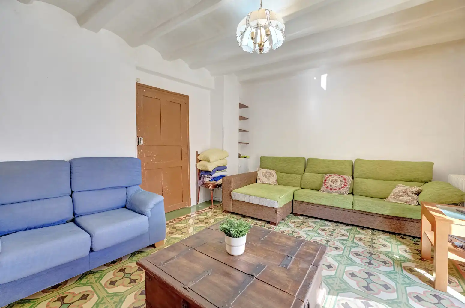 Sala de estar de Casa o chalet en venta en Falces con Calefacción, Jardín privado y Parquet