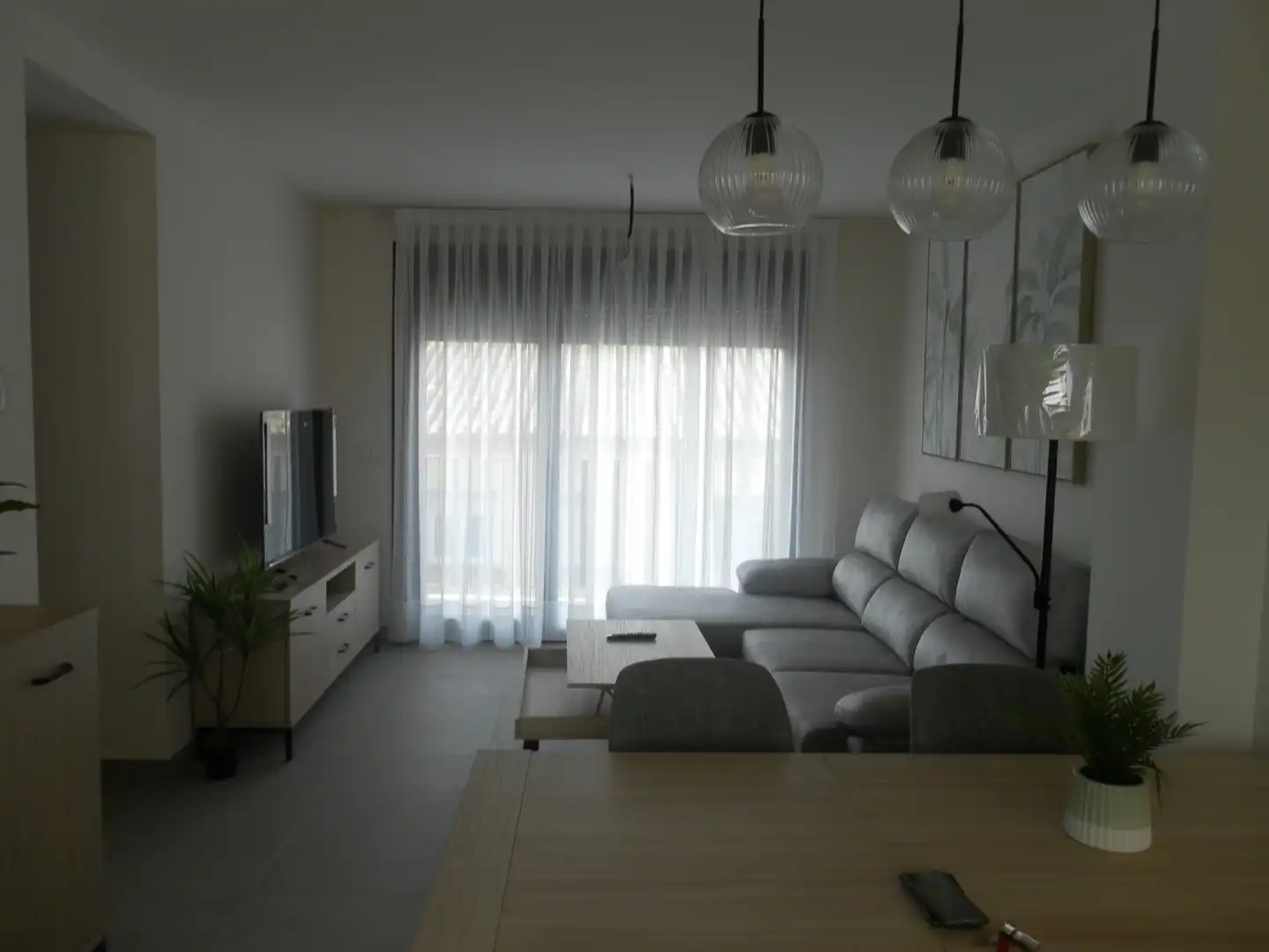 Sala de estar de Piso en venta en Ejea de los Caballeros con Aire acondicionado, Calefacción y Terraza