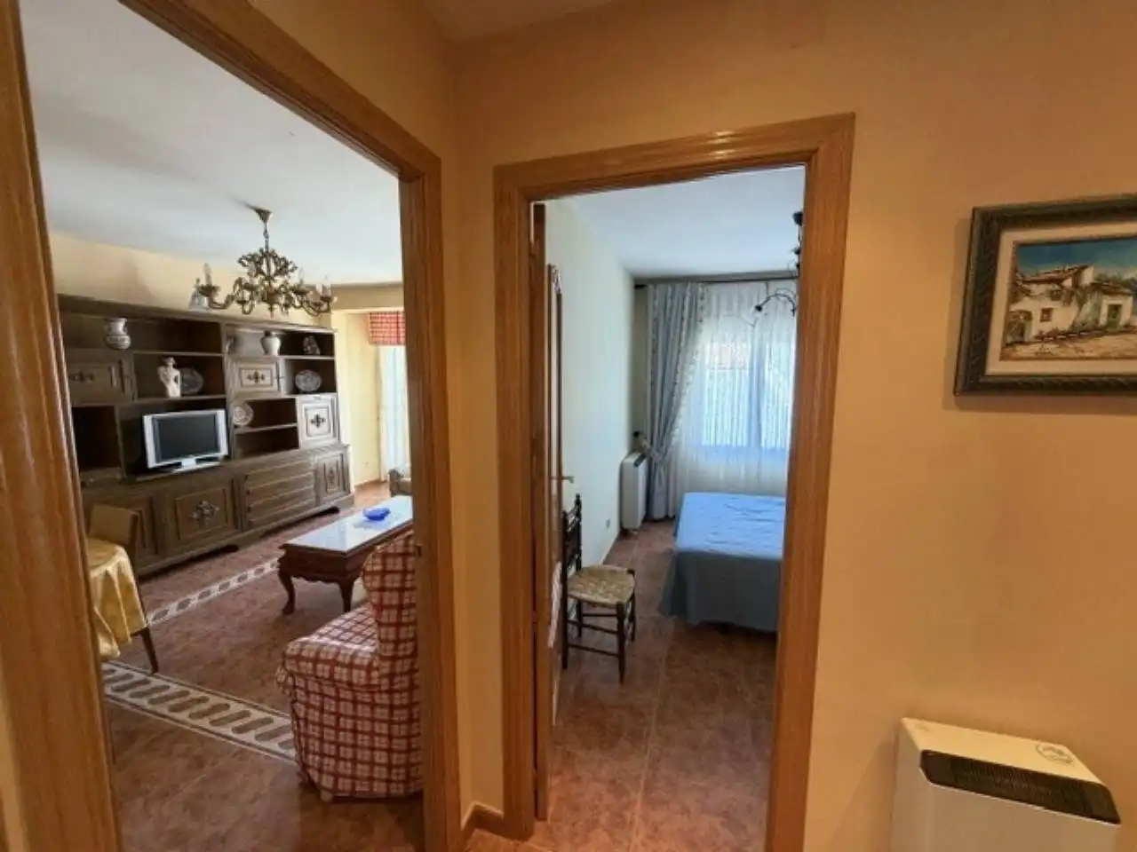 Bedroom of Flat for rent in Buitrago del Lozoya  with Heating and Furnished