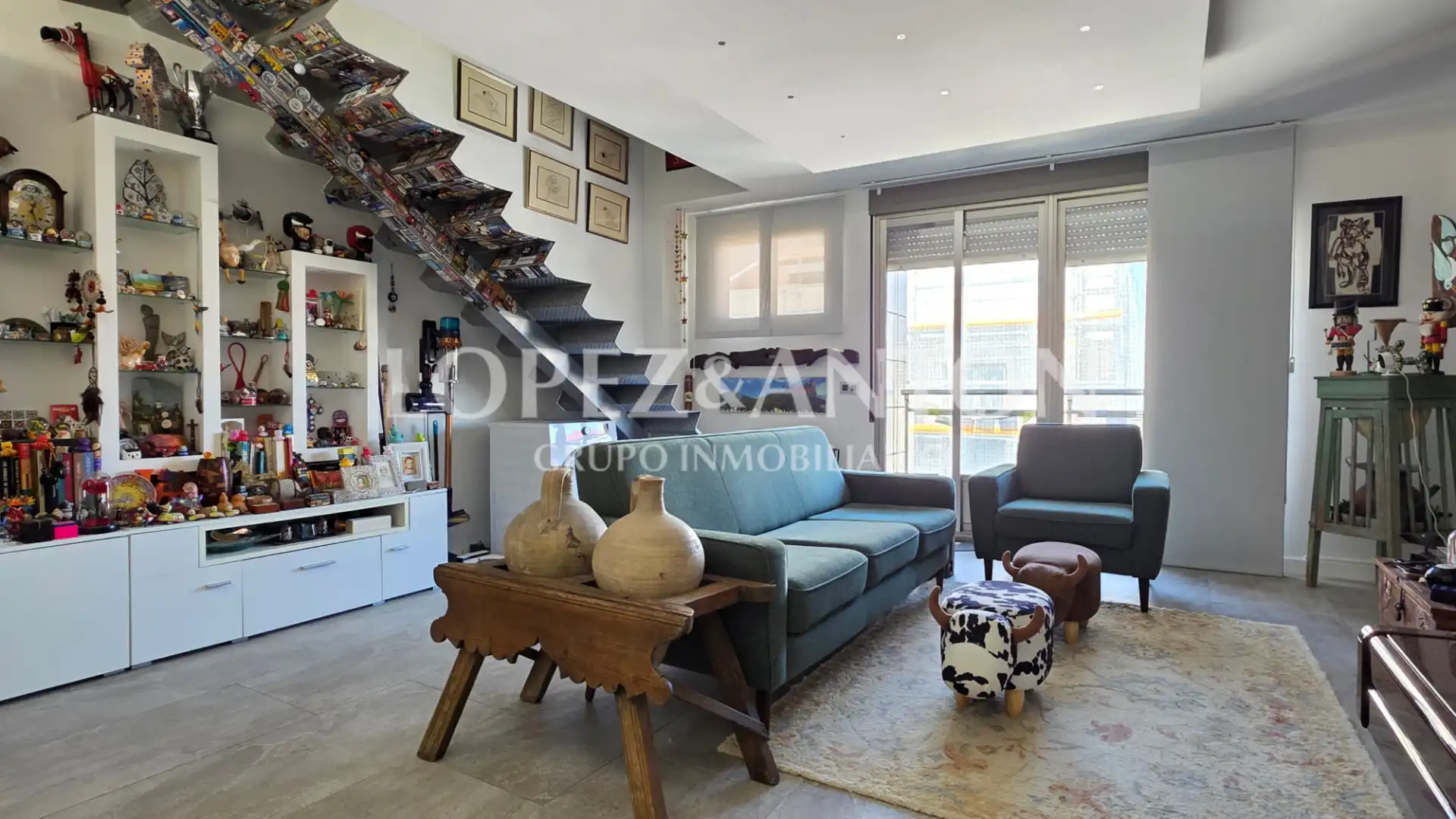 Sala de estar de Dúplex en venta en Pueblo