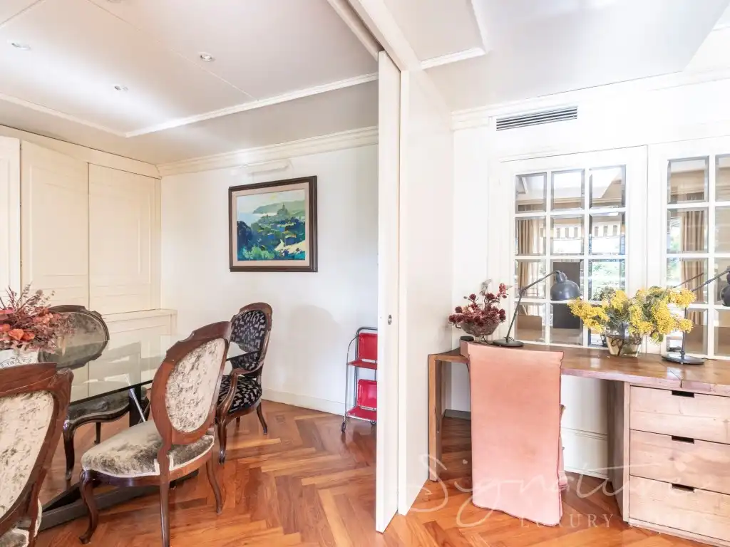 Dining room of Ground floor for sale in Sant Cugat del Vallès  with Heating, Private garden and Terrace