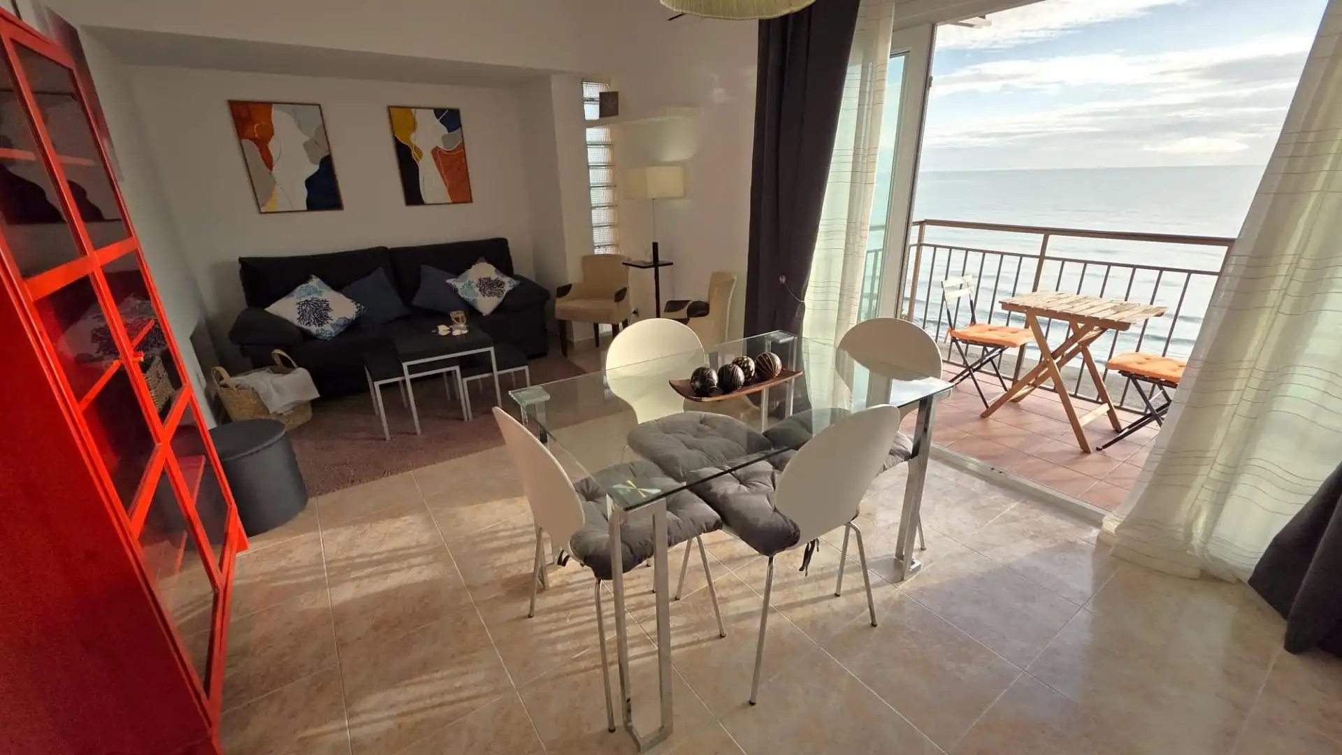 Dining room of Apartments for rent in Fuengirola  with Air Conditioner, Terrace and Furnished