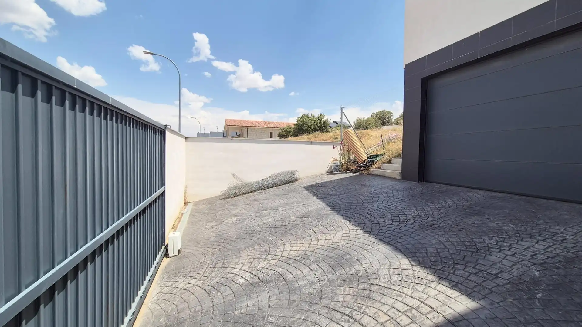 Vista exterior de Casa o chalet en venta en Carrascal de Barregas con Aire acondicionado, Calefacción y Jardín privado