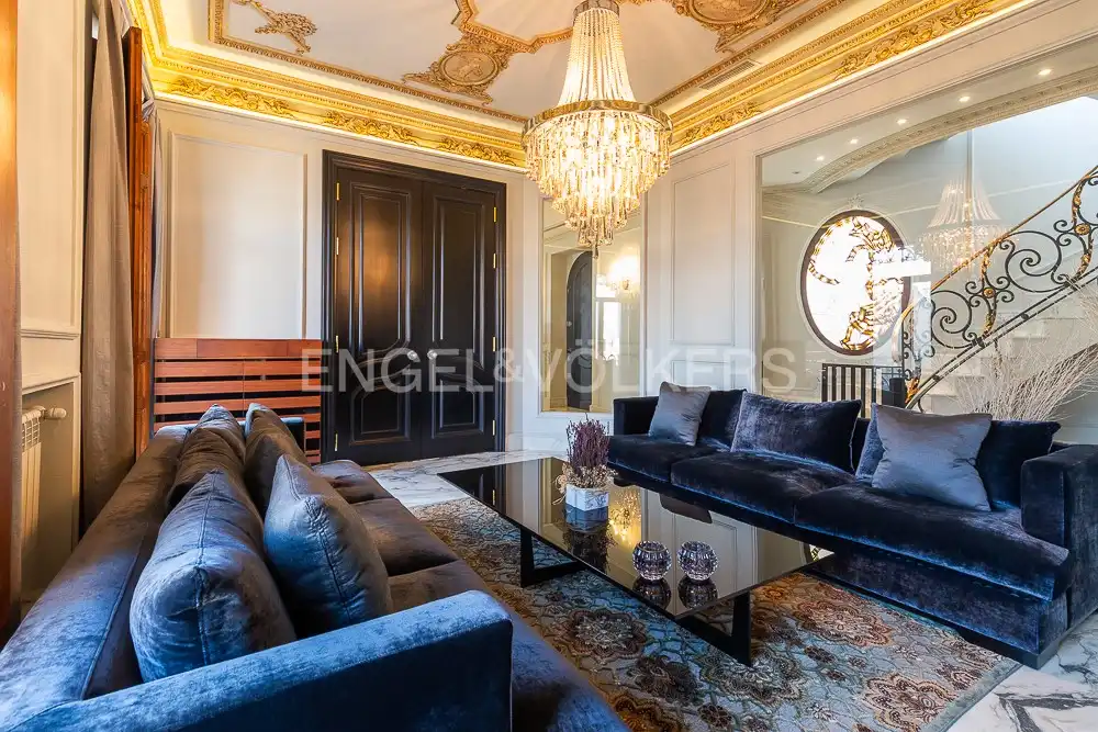 Sala d'estar de Àtic en venda en Valencia amb Aire condicionat, Calefacció i Terrassa