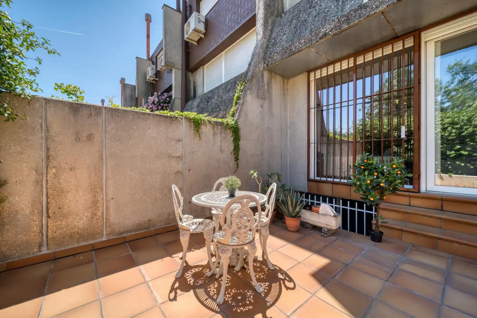 Terrace of Detached homes for sale in Pozuelo de Alarcón  with Air Conditioner, Heating and Private garden