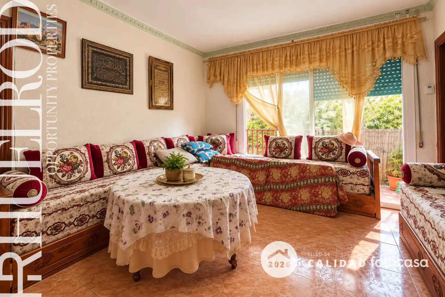 Sala d'estar de Pis en venda en Vilassar de Mar amb Forn, Balcó i Internet